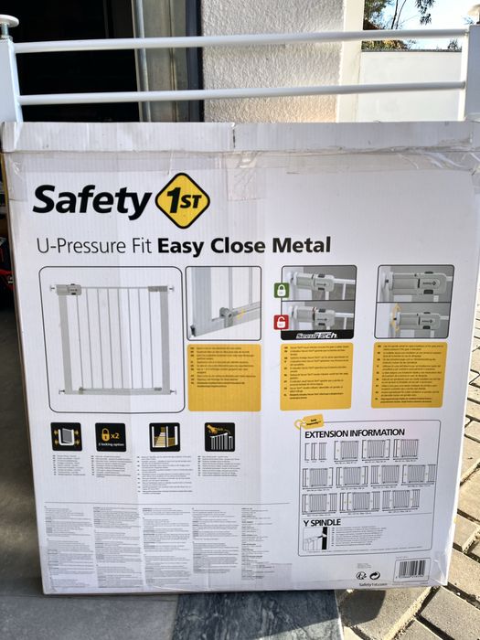 Grade de Segurança Safety 1st + Extensão — Excelente Estado