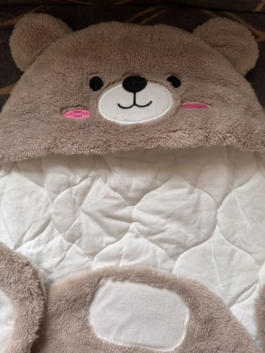 Конверт, кокон, ковдра, одеяло на ліпучках 0-12 , в коляску  в ліжко