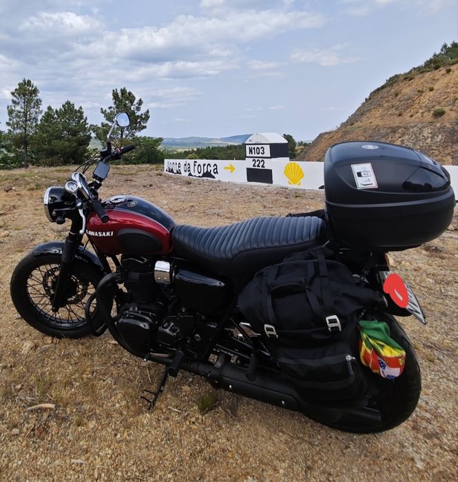 Kawasaki W800 Special Edition 2013 – Original + upgrades + extras reversíveis