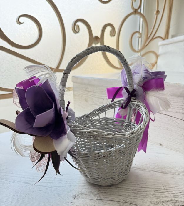 Великодній кошик дитячий пасхальна корзина