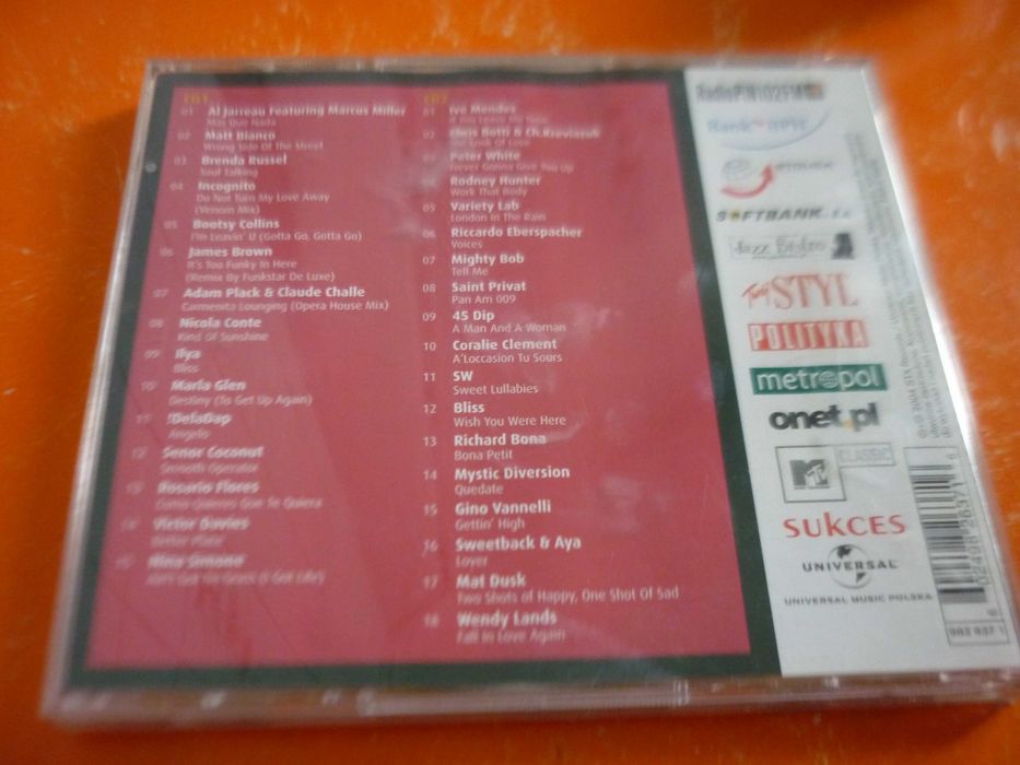 2 płyty CD "Pinacolada Vol. 2": Ive Mendes, Chris Botti, Matt Bianco