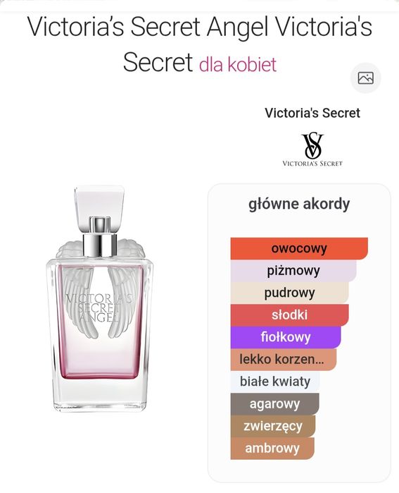 Perfumy damskie Victoria's  Secret Angel, 75ml   Unikat