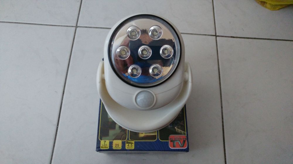 Lâmpada de Parede LEDs Sensor De Movimento Ativado Sem Fio Luz Lâmpad