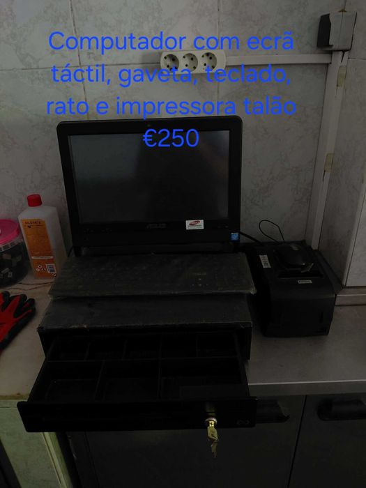 Vendo Recheio Café Snack bar usado para venda