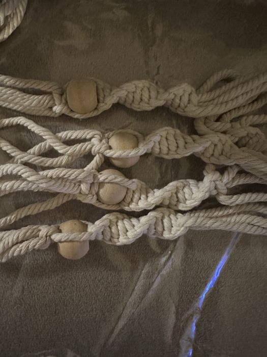 Floreiras com suspensão Macramé