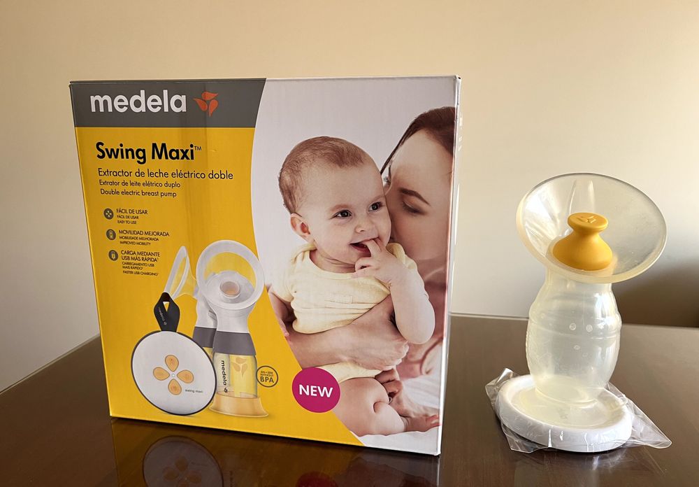 Swing Maxi Medela– Extrator de leite elétrico duplo (Oferta copo coletor)