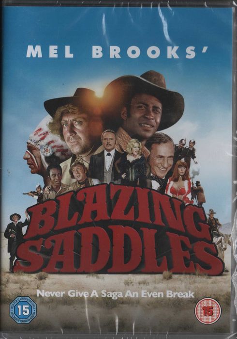 Dvd Balbúrdia no Oeste - comédia - Mel Brooks - selado