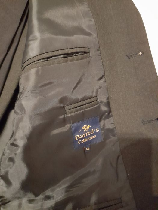 Fato homem classico cinza escuro