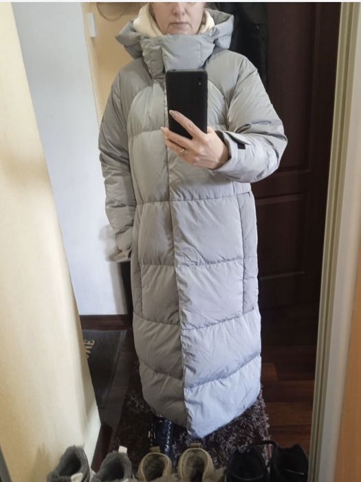 Пуховик на гусином пуху  Adidas