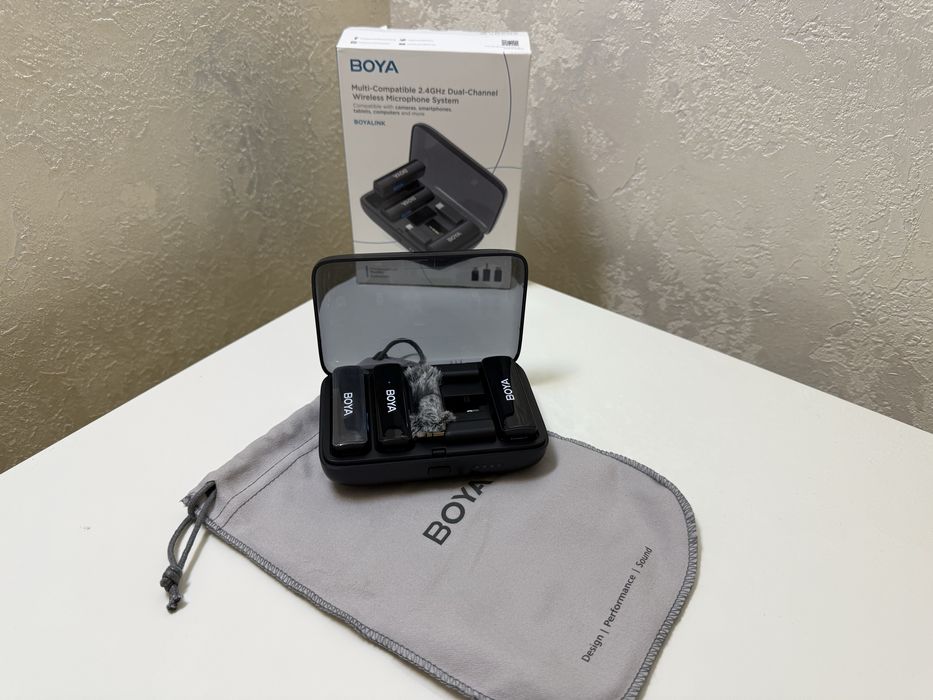 Мікрофонна радіосистема (петличка) BOYA