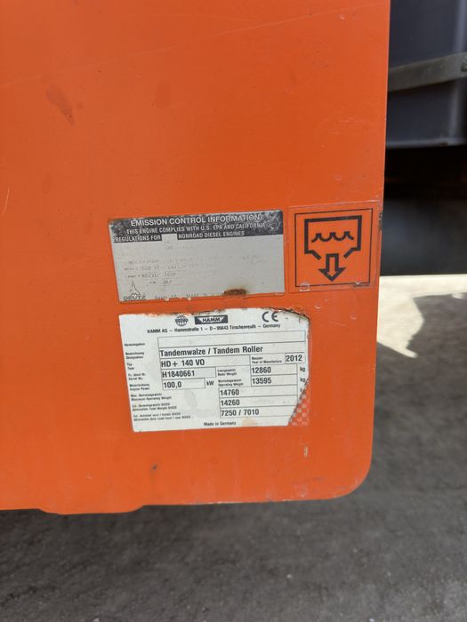 Hamm HD 140 2012