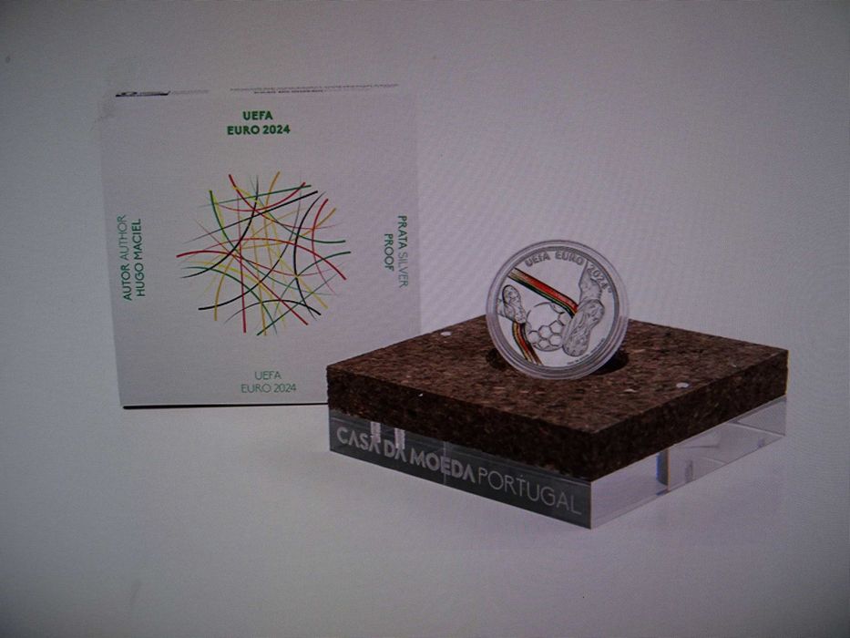 Moeda Comemorativa Alusiva UEFA Euro 2024