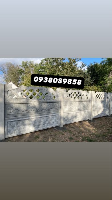 ЕвроЗабор ЗаборБетонний ЄвроОгорожа Залізобетонна ЄвроБетон Глянцевий