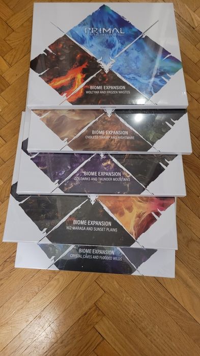 Primal Biomes of Thyrea (playmaty z zasadami)