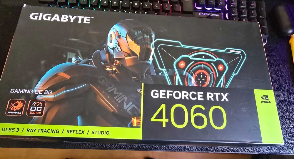 Nvidia GeForce RTX 4060 8GB Gigabyte Gaming OC