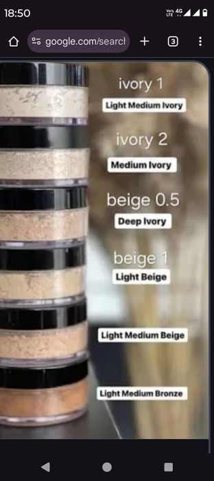 Пудра мінеральна розсипна  Mary Kay