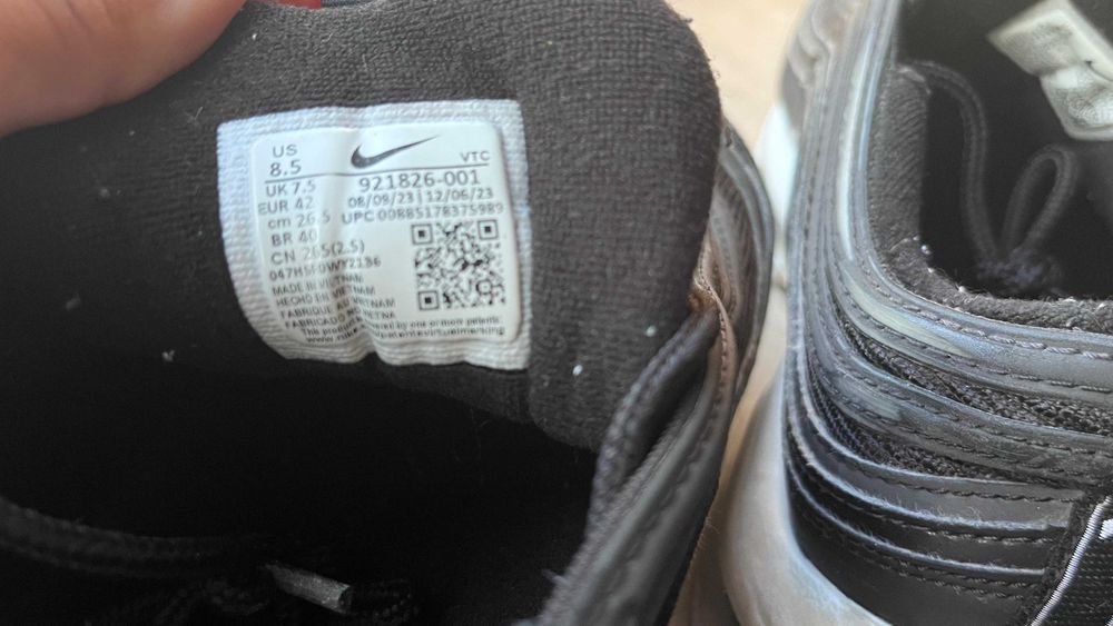 Ténis Nike AirMax97 tam42