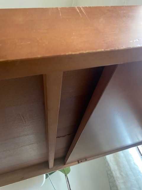 Wood office table Mesa de escritório em madeira