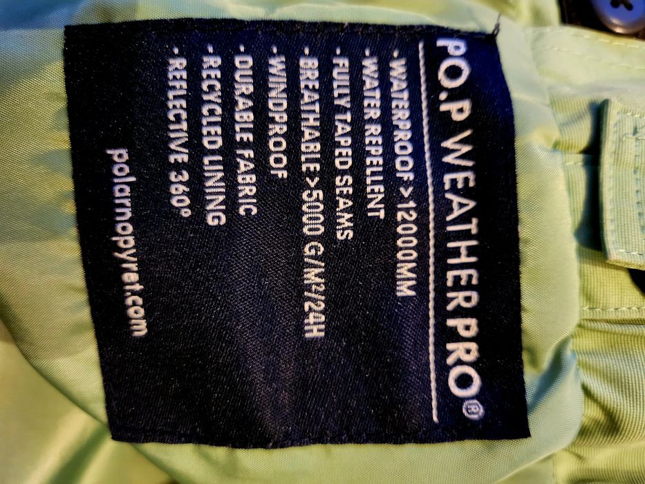 spodnie zimowe narciarskie POLARN O. PYRET rozm 110