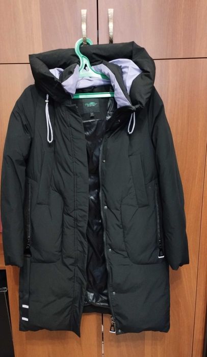 Куртка зимова, подовжена