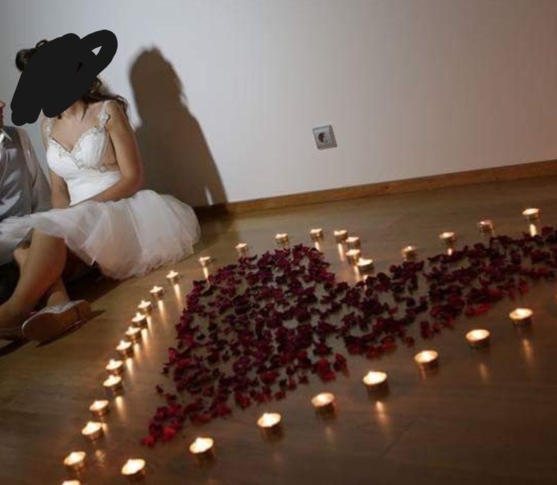 Vestido de noiva a bela noiva