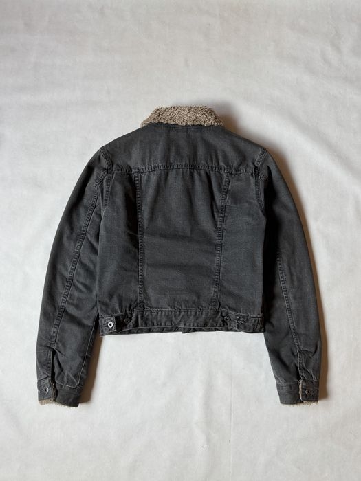 Diesel Y2K Denim Fur Jacket Sherpa джинсовая куртка дизель джинсовка шерпа