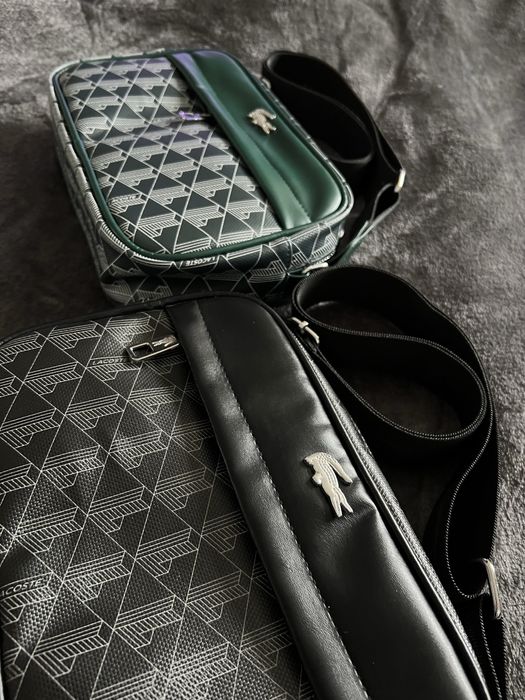 Сумка Лакоста Monogram | Lacoste bag | сумка через плече Лакост