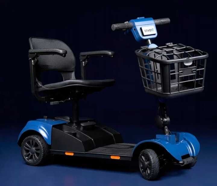 Skuter elektryczny dla seniora, osób z niesprawnościami