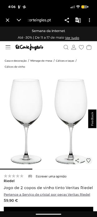 Riedel Red Wine Glasses486933127748669440