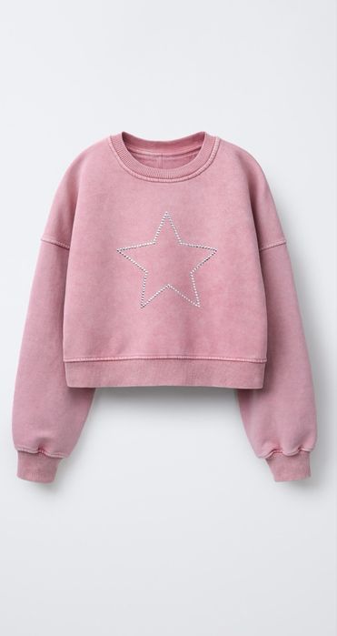 Варений світшот із зіркою Zara. (156, 164 см)