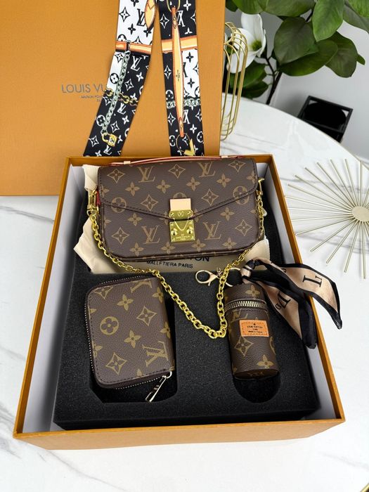 Подарочный набор Louis Vuitton 4 в 1+пакет в подарок!