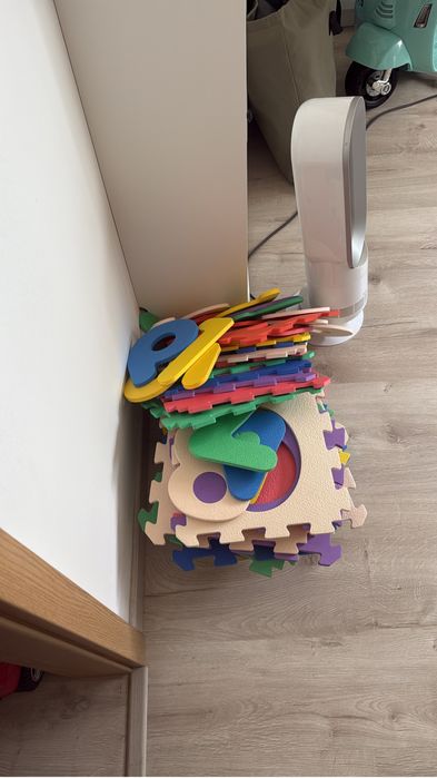 Tapete puzzle numérico