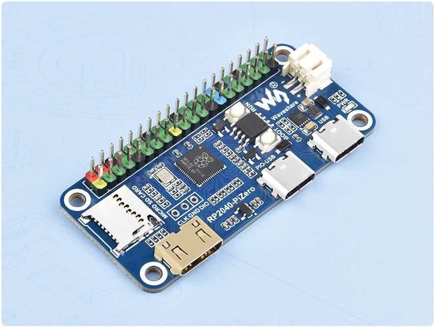 Raspberry Pi Pico Zero 16MB Flash плата разработчика с выходом HDMI