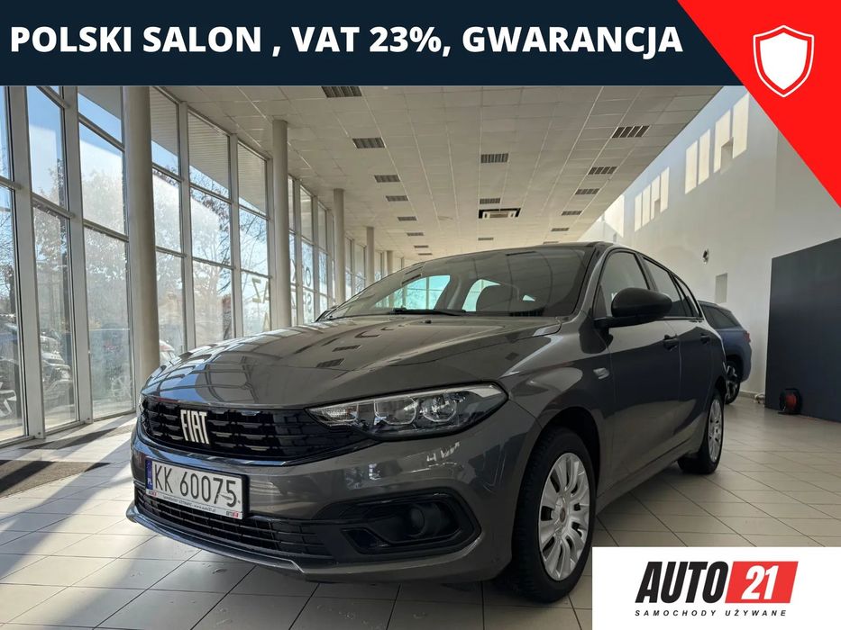 Fiat Tipo Pierwszy Właściciel, Serwis ASO, Niski Przebieg , Krajowy, GWARANCJA