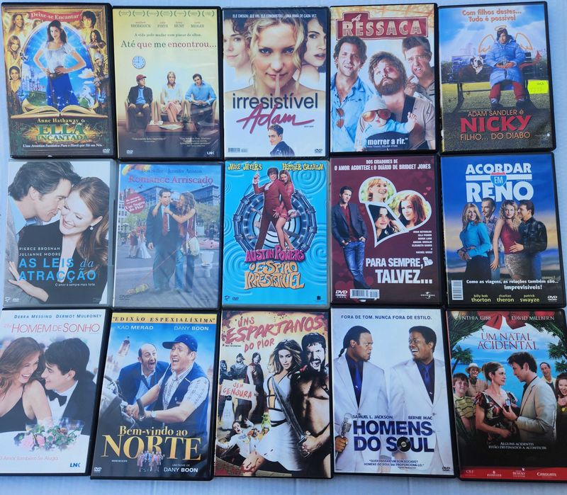 Filmes DVD (parte 1) - usados e novos - a partir de 1€