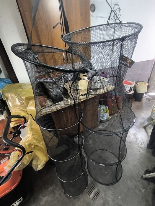 Wędki, akcesoria, podbierak, krzesełko,