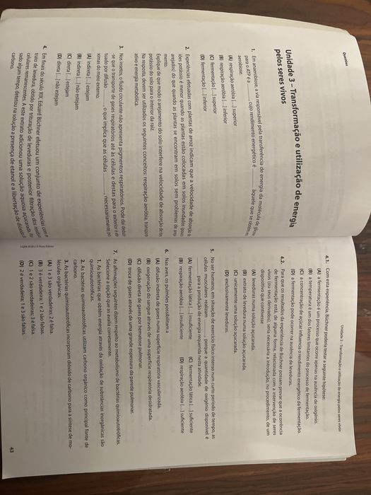 Questões de exame Resolvidas-Biologia e Geologia-11ano