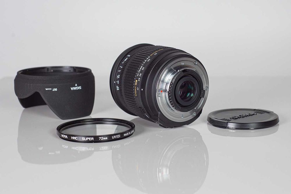 Obiektyw SIGMA DC 17-70mm 1:2.8-4.5 Macro HSM dla NIKON