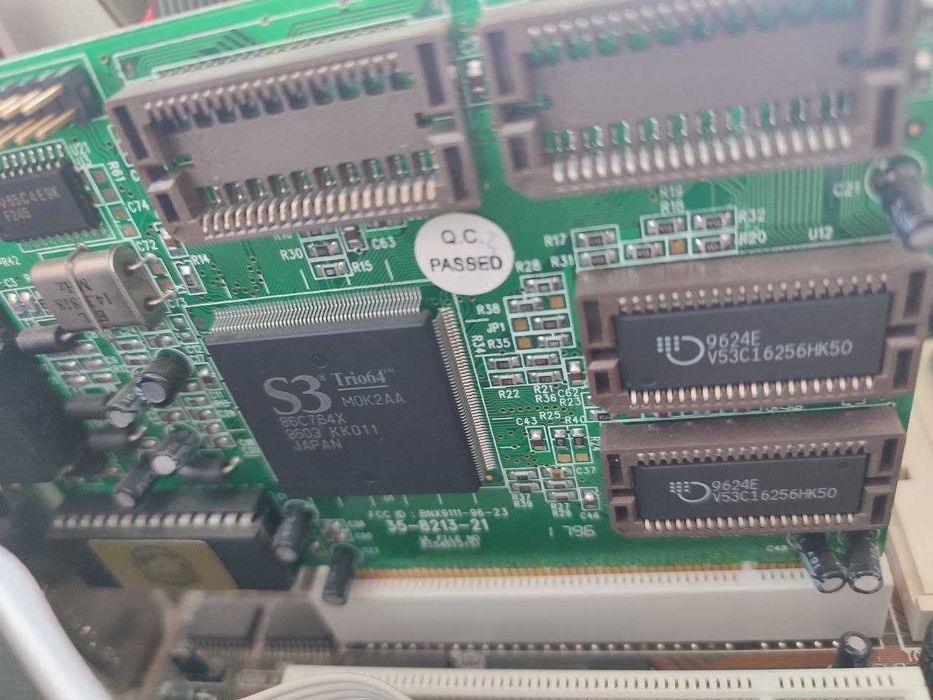 Ретро ПК 486 DX4-100 / Socket 3 / Tseng Labs ET4000 / 32 MB SIMM / DOS & Win95