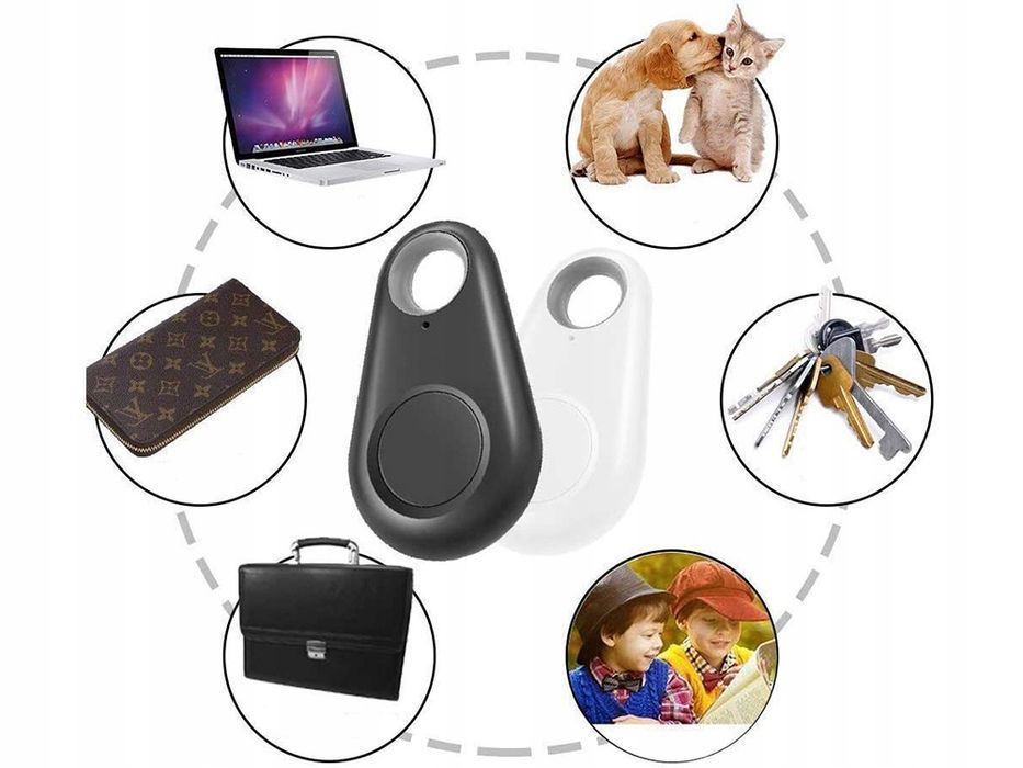 Lokalizator kluczy bluetooth brelok GPS KeyFinder alarm nadajnik