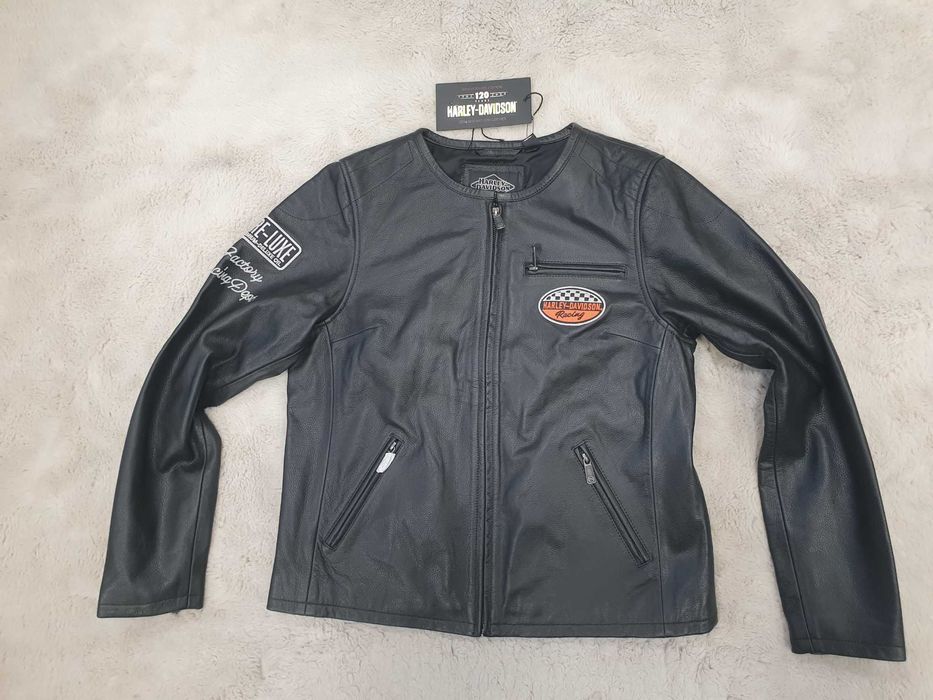 Harley Davidson  Limited 120th Anniversary Cafe racer , rozm . L  - damska  kurtka motocyklowa, oryginał