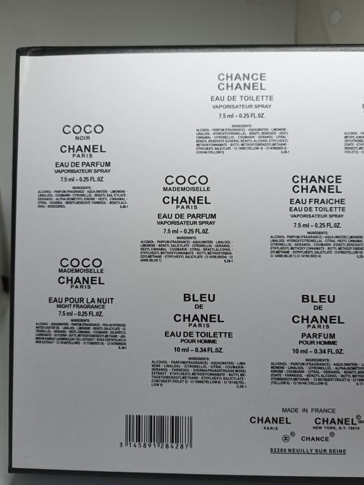 Zestaw mini perfum Chanel – wyjątkowa kolekcja miniaturek (Coco, Chanc