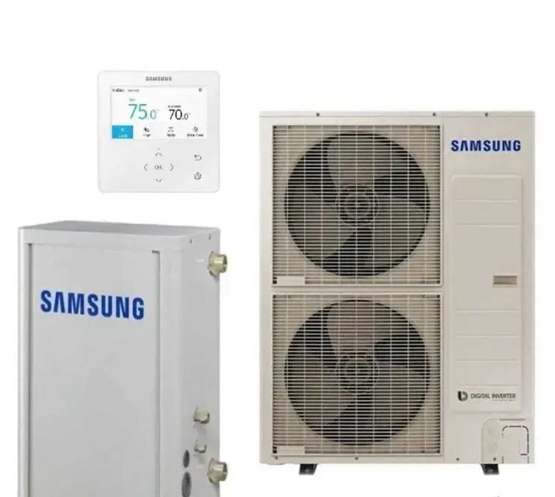 Nowa pompa ciepła Samsung EHS Split 28kW mocy grzewczej.