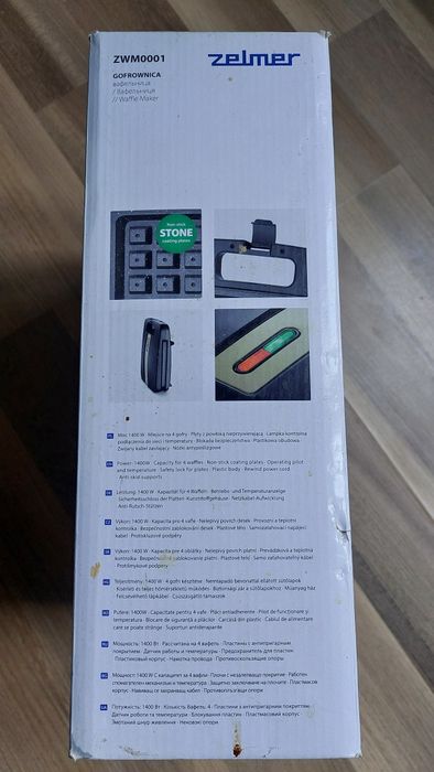 Gofrownica Zelmer ZWM0001