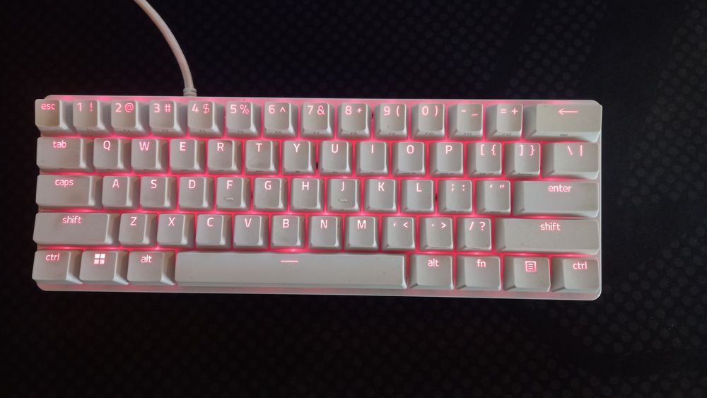 Teclado Razer Huntsman Mini White Edition