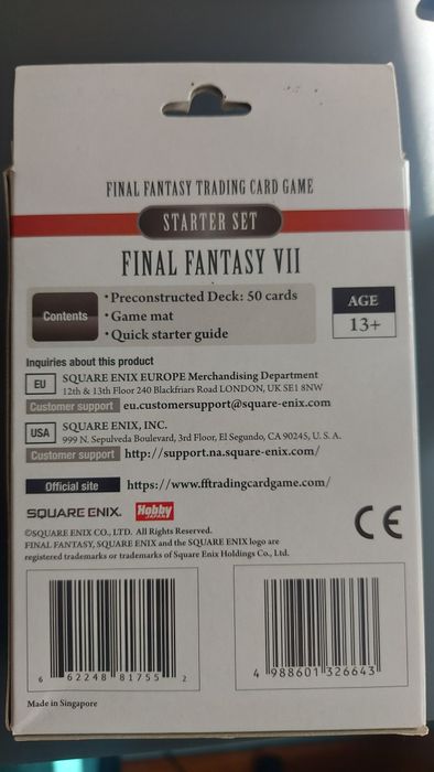 Final Fantasy VII Trading Card Game Algés, LindaAVelha E Cruz QuebradaDafundo • OLX Portugal
