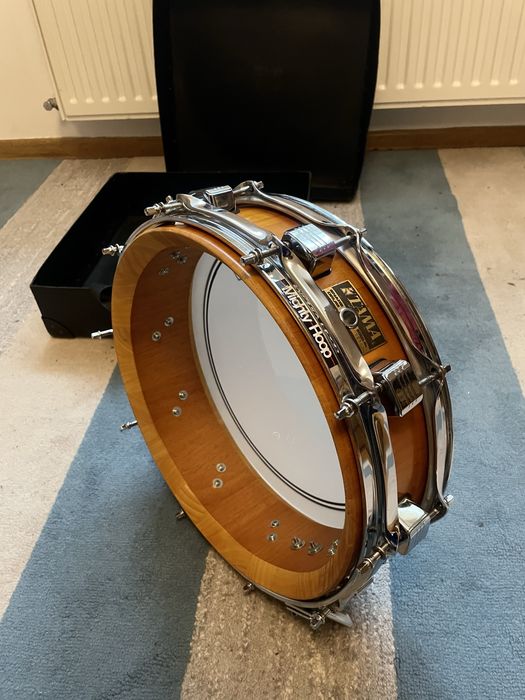 Unikatowy Werbel klepkowy  Tama Aw744 14x4 stave piccolo perkusja