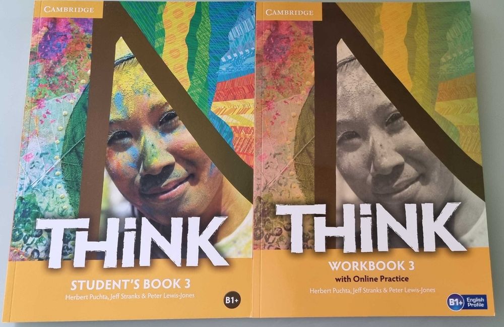 Английский. Учебник и рабочяя тетрадь для 8- 9 класса THINK
