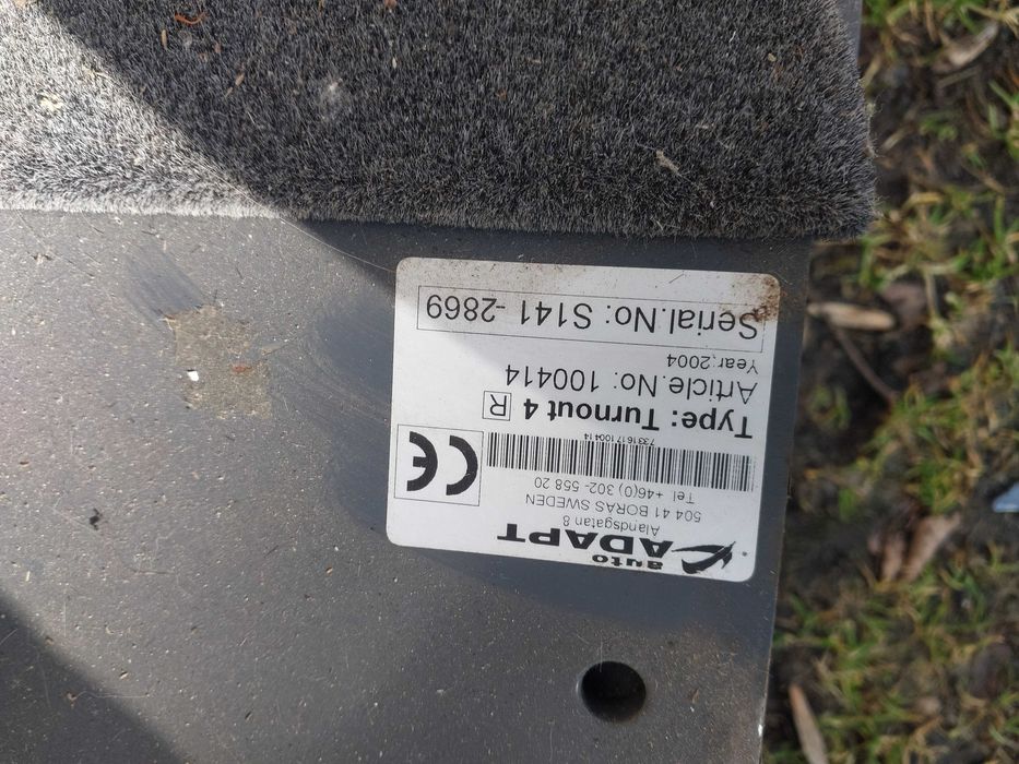 Fotel do przewozu osób niepełnosprawnych VW Passat B5 Obrotowy