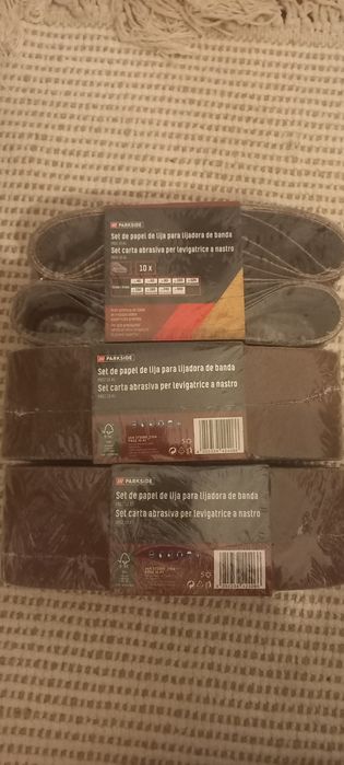Lixas abrasivas Parkside 10x3